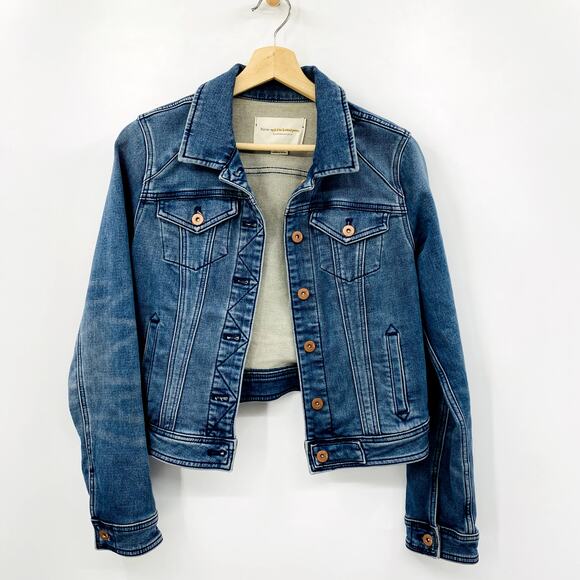 Anthropologie Pilcro Classic Denim Jean Jacket - Picture 3 of 9